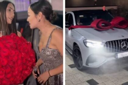 fiica-unui-primar-din-arges,-rasfatata-cu-un-mercedes-de-150.000-de-euro-la-majorat