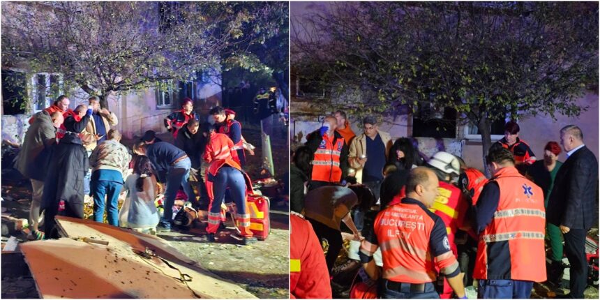 explozie-intr-un-bloc-din-buftea-sase-persoane-au-fost-ranite-una-dintre-victime-are-arsuri-pe-50%-din-corp.-risc-de-prabusire-a-cladirii