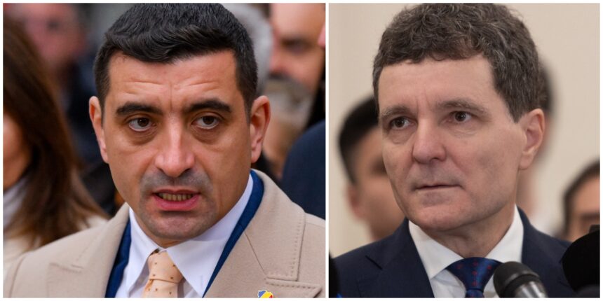 george-simion-il-trage-la-raspundere-pe-nicusor-de-la-pupitrul-parlamentului:-„jigneste-romanii.-desecretizati-sedinta-csat-de-anulare-a-alegerilor!”