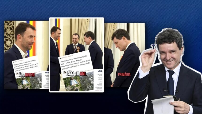 nicusor-dan-sfideaza-romania-si-ne-transmite-ca-nu-e-adevarat-ce-vedem-cand-ne-uitam-la-clipul-electoral-in-care-joaca-alaturi-de-drula.-usr-foloseste-ostentativ-imaginea-presedintelui-si-angajeaza-campanii-online-platite-cu-acesta