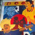 muralul-de-90-m2-cu-gheorghe-hagi-si-un-mare-rival,-platit-de-ambasada-columbiei,-a-fost-inaugurat-la-arena-nationala