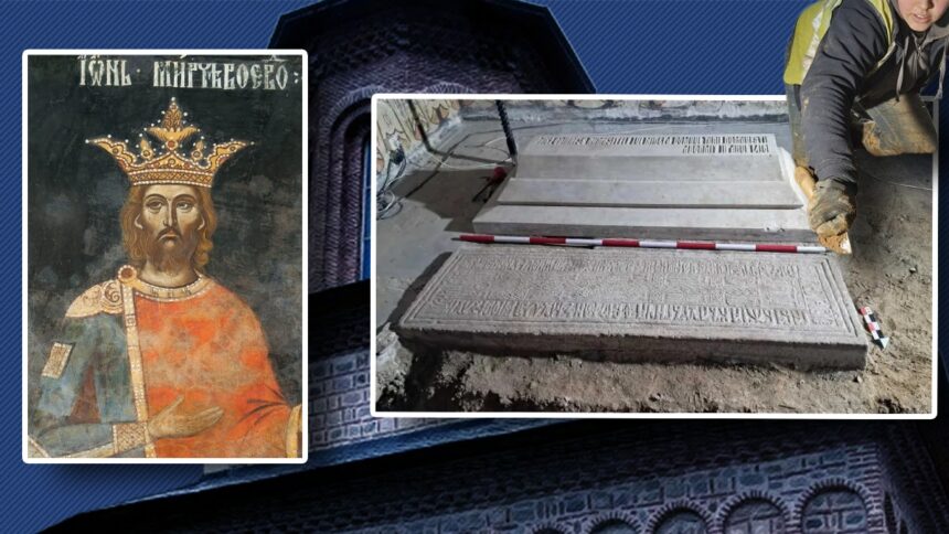 mormantul-lui-mircea-cel-batran-de-la-manastirea-cozia-a-fost-redeschis.-arheologii-au-spulberat-mitul-care-plana-in-jurul-sarcofagului-domnitorului:-„este-unic-in-romania”