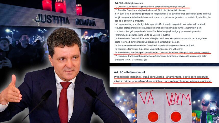 cum-il-incurca-constitutia-pe-presedintele-nicusor-dan,-atunci-cand-vorbeste-de-declansarea-unui-referendum-in-justitie.-seful-statului-vrea-sa-desfiinteze-chiar-garantul-independentei-justitiei,-potrivit-legii-fundamentale-a-romaniei