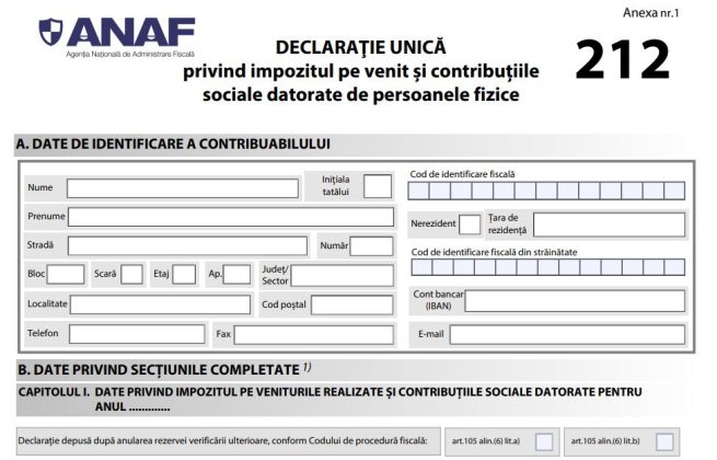 asigurarea-la-sanatate-a-oamenilor-fara-venituri-fiscalizate-costa-2430-de-lei-in-2026-si-e-optionala-vor-plati-608-lei-la-momentul-asigurarii-model-de-completare-a-declaratiei-unice-–-economica.net